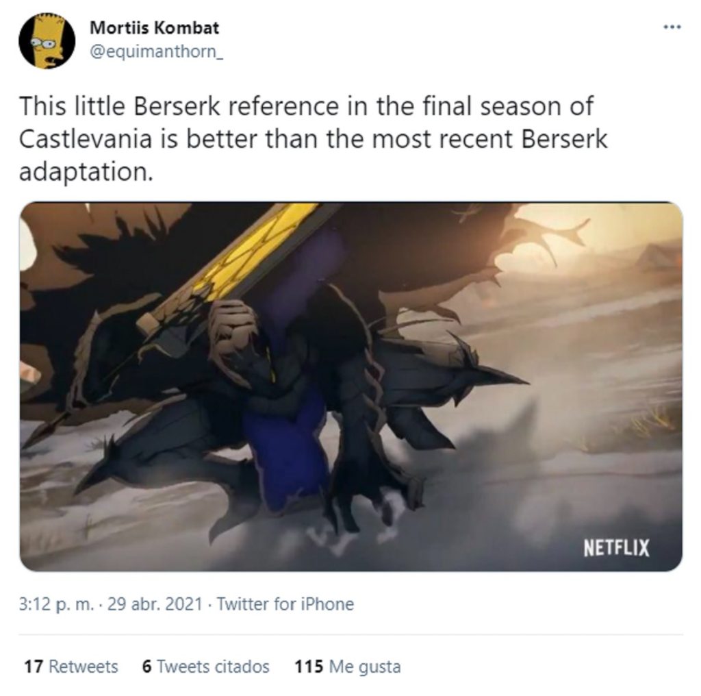 Castlevania Homenaje Berserk