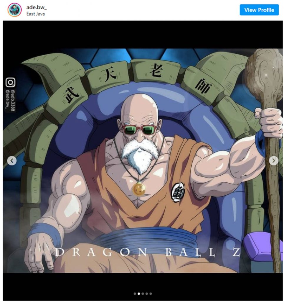 Krillin Roshi super saiyajin