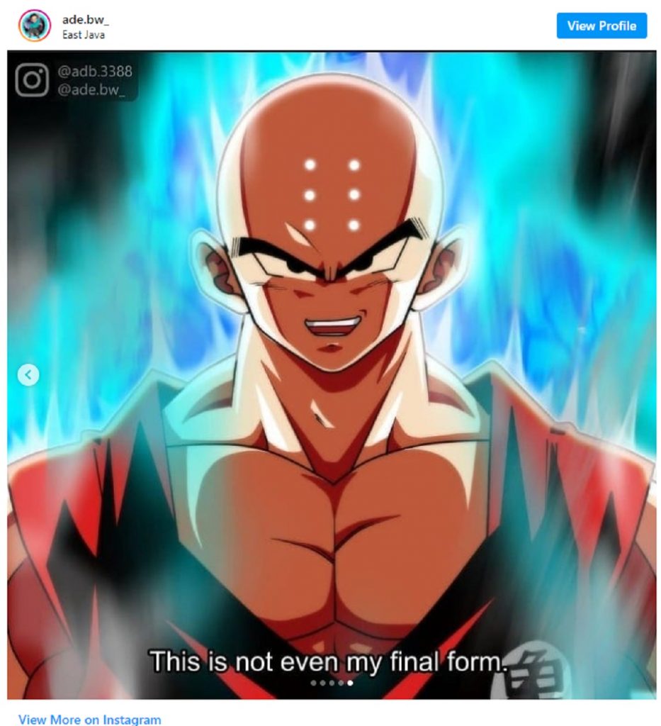 Krillin super Saiyajin
