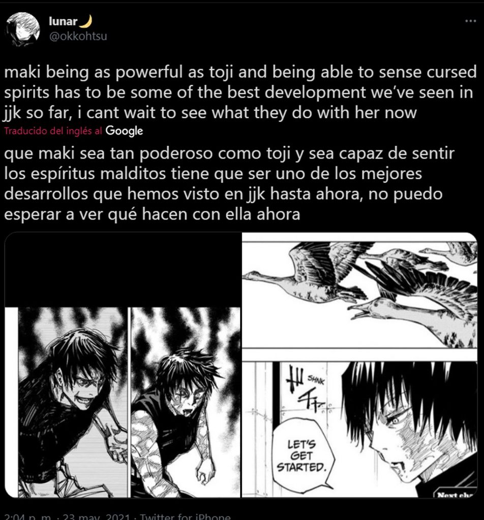 Jujutsu kaisen Death Mai. muerte. chapter 149 capítulo. Tierragamer