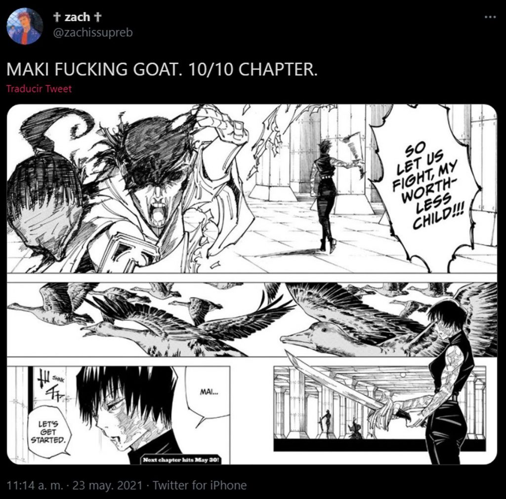 jjka Death Mai. muerte. chapter 149 capítulo. Tierragamer