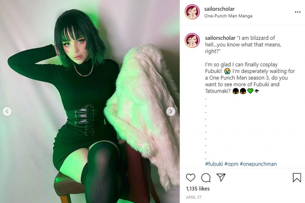 fubuki cosplay one punch man