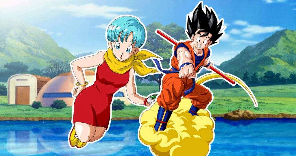 Goku Bulma Dragon Ball