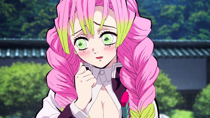 cosplay mitsuri kimetsu no yaiba