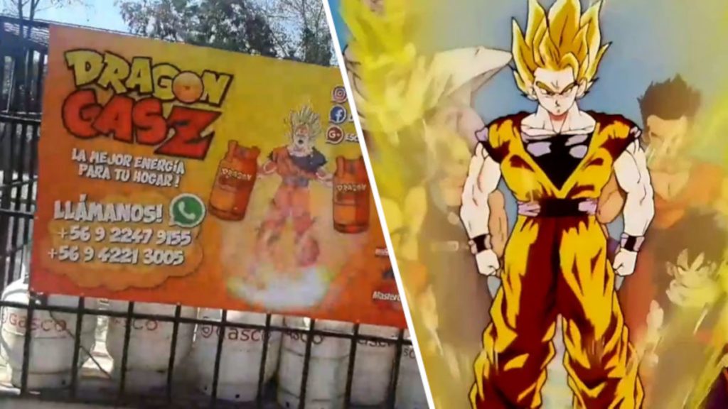 Empresa chilena aprovecha Dragon Ball Z para promocionarse
