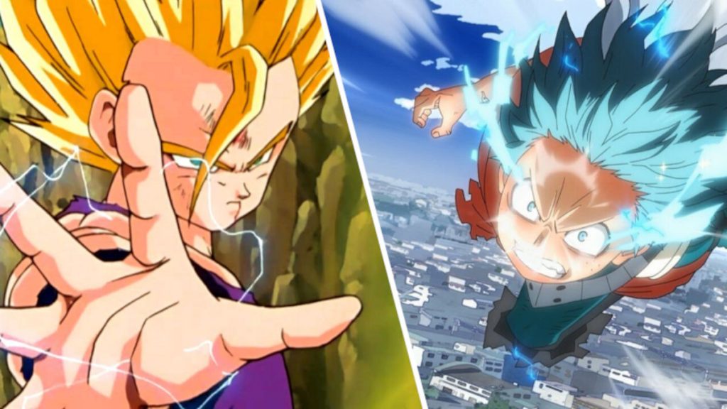 Así se ve Deku de My Hero Academia al estilo de Dragon Ball Z