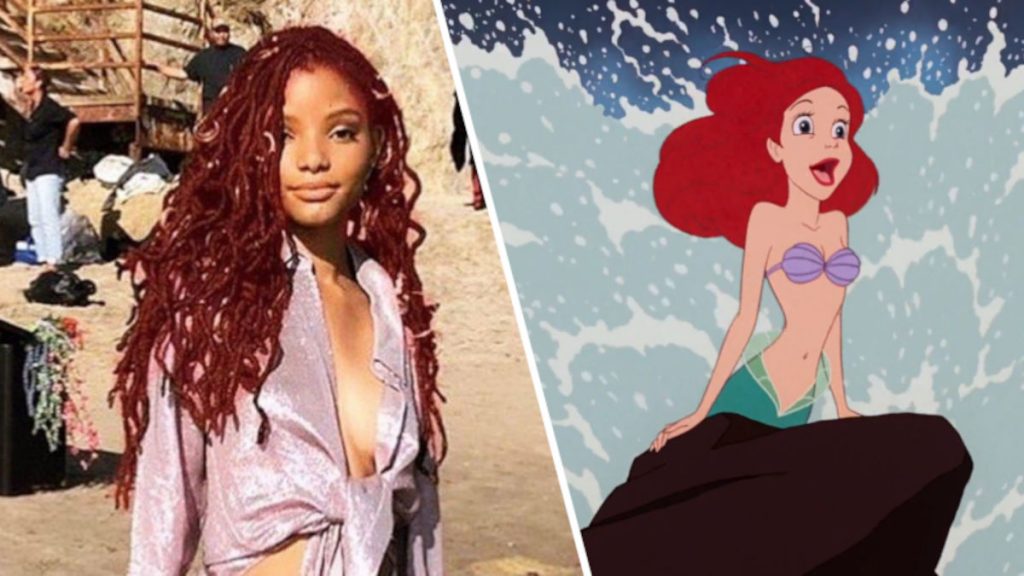 Halle Bailey comparte ilustración de La Sirenita