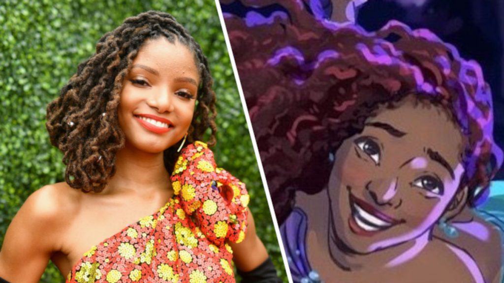 Revelan cómo se vería Halle Bailey como La Sirenita