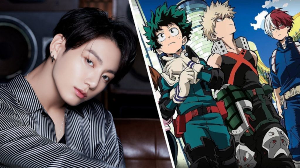 Piden que Jungkook de BTS cante la música de My Hero Academia