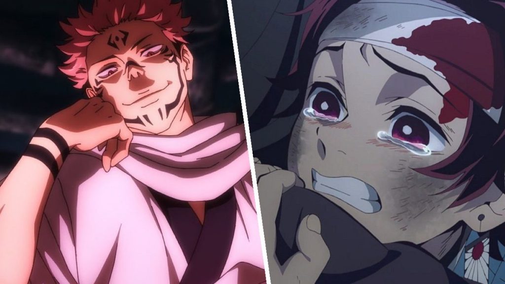 jujutsu kaisen ventas kimetsu no yaiba