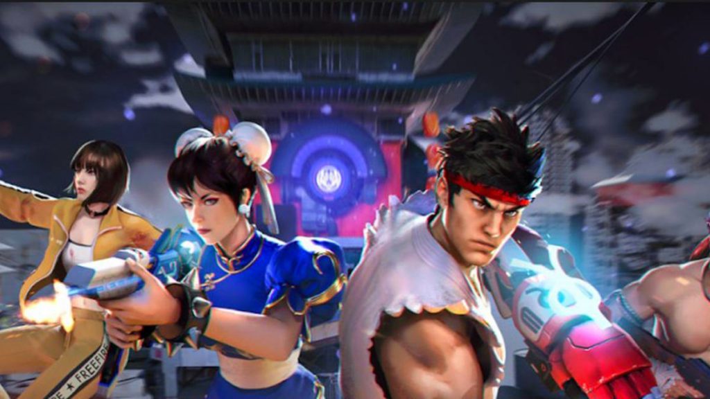 Free Fire recibe a Ryu y Chun-Li de Street Fighter V