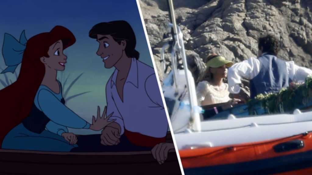 Se filtran nuevas fotos de La Sirenita