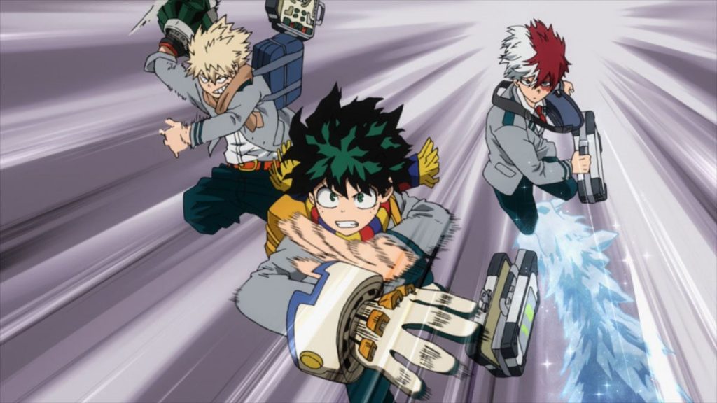 My Hero Academia tiene nuevo fan art con Endeavor y los jóvenes héroes de la serie