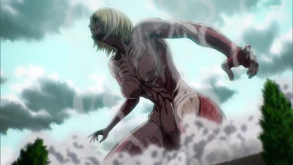 annie shingeki no kyojin titan