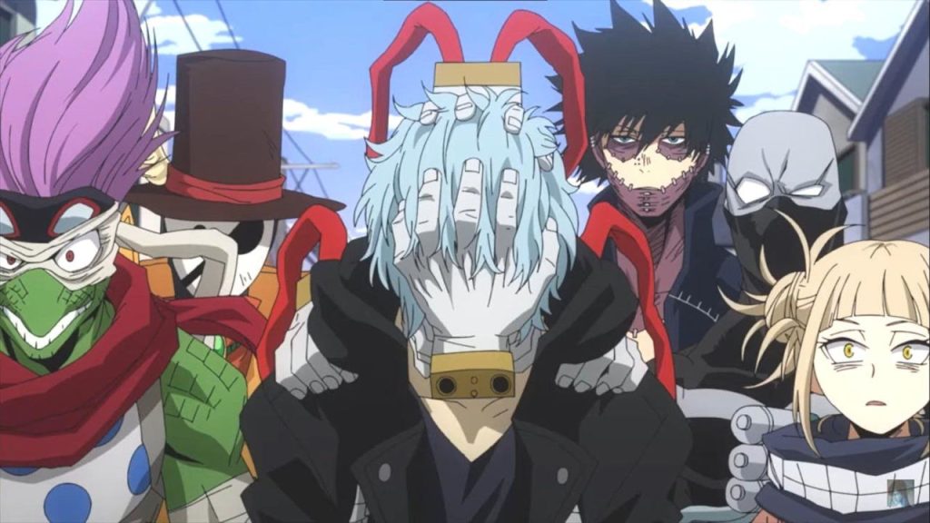 Así se verán los villanos de My Hero Academia en la sexta temporada