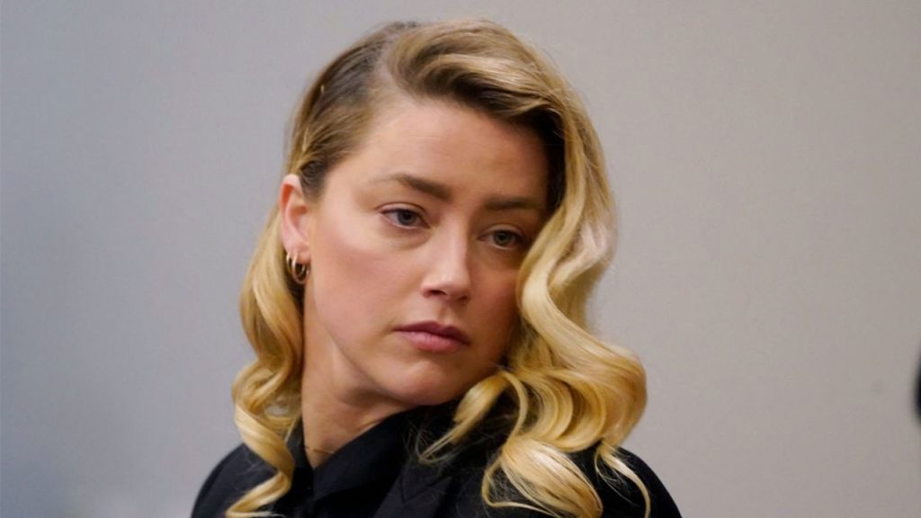Amber Heard, Protagonista de Aquaman 2, durante su juicio.
