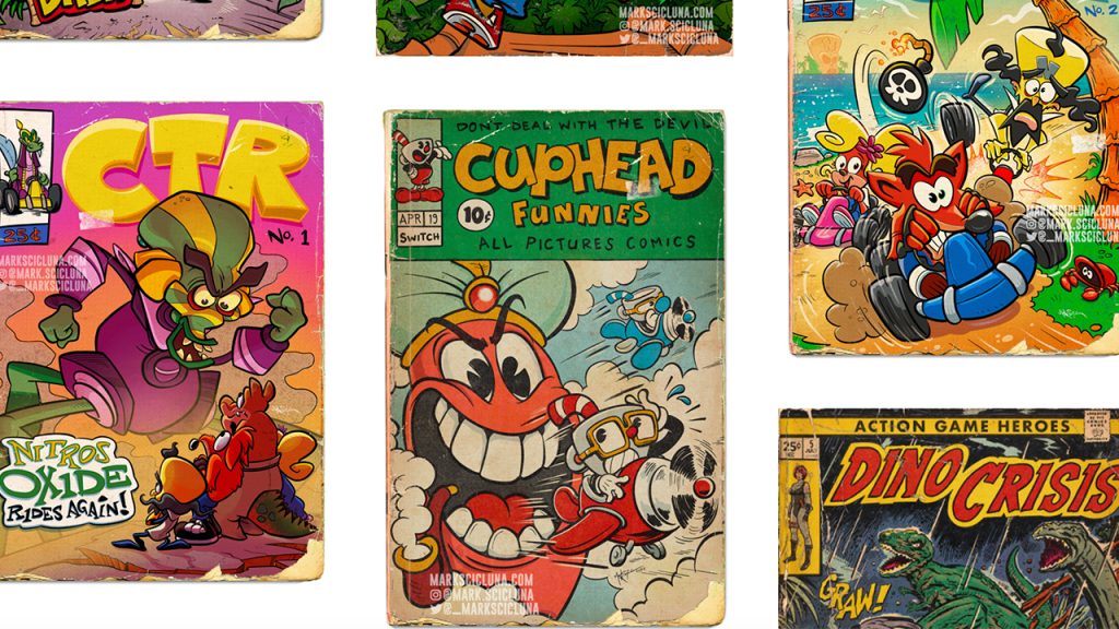 Varios trabajos de un ex ilustrador de Rockstar Games