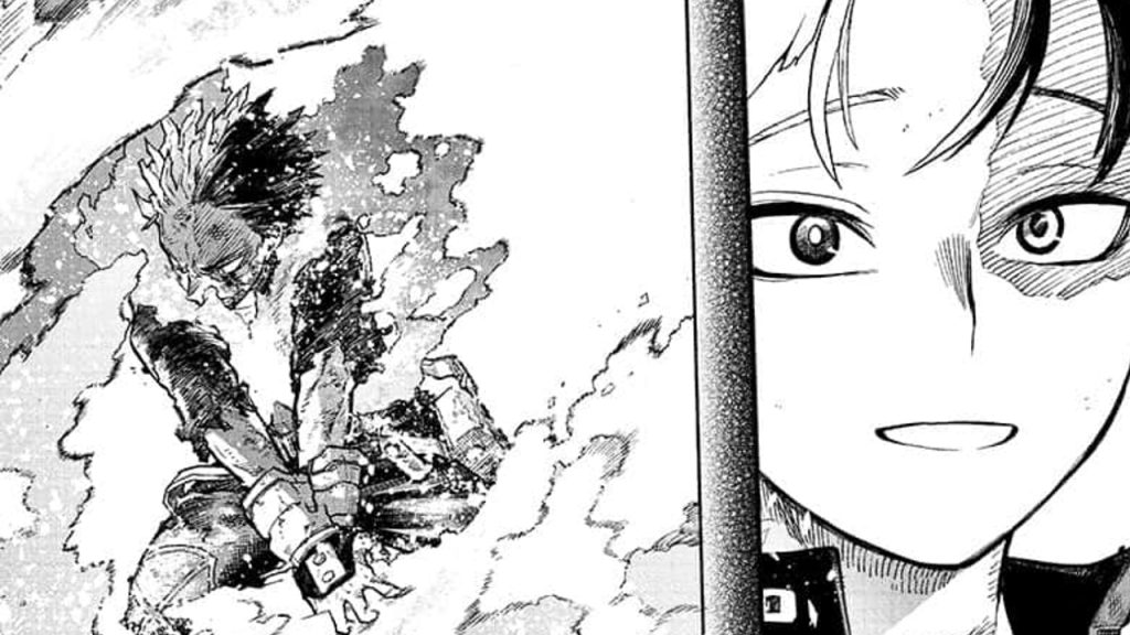 Shoto explica su poder en My Hero Academia