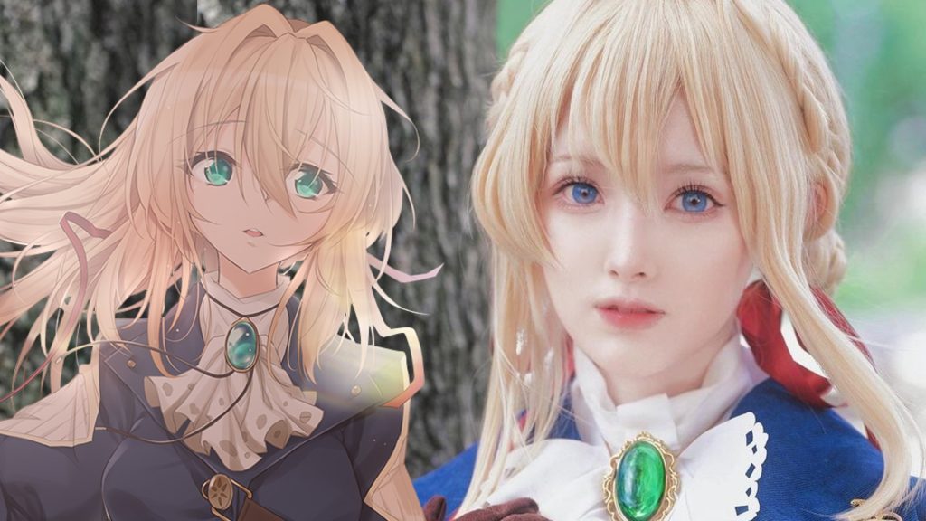 cosplay de violet evergarden