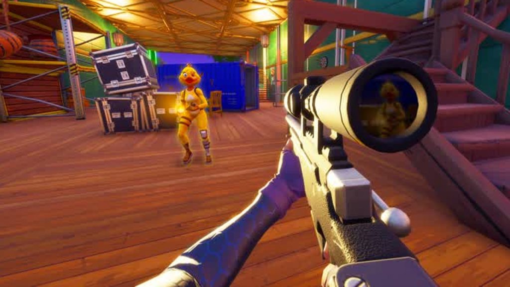 Fortnite tendría un modo primera persona