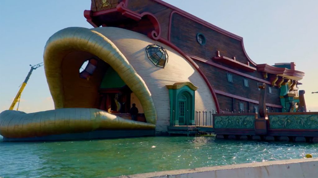 Uno de los barcos de One Piece que recreó Netflix