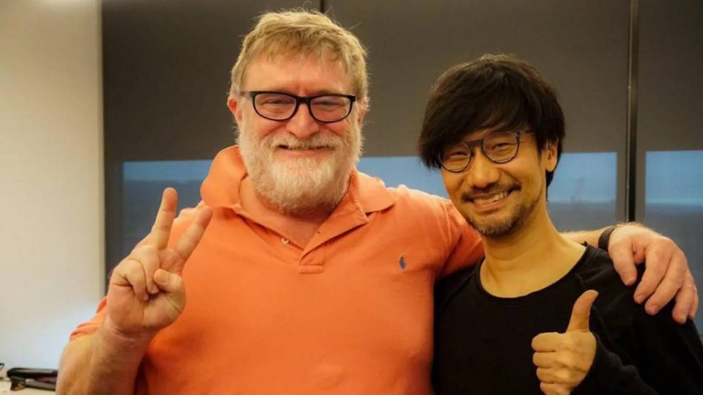 gabe newell hideo kojima