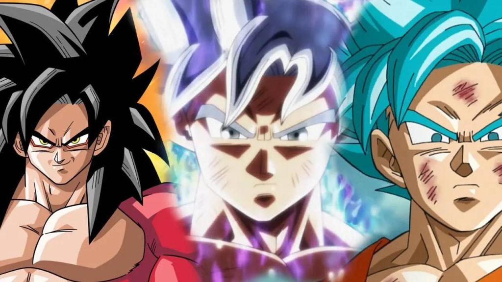 goku transformacion