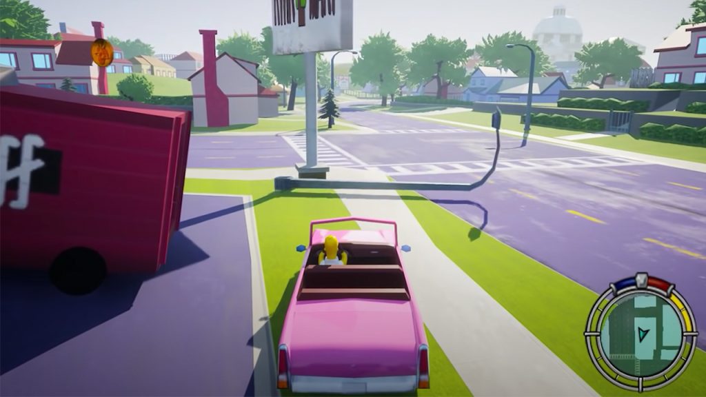 The Simpsons: Hit & Run consigue un remake de un fan