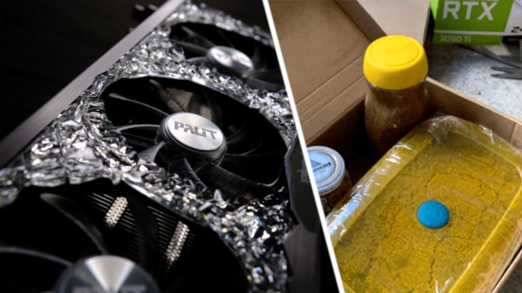 Amazon: Pide una 3090 Ti y le llega un tupper con arena