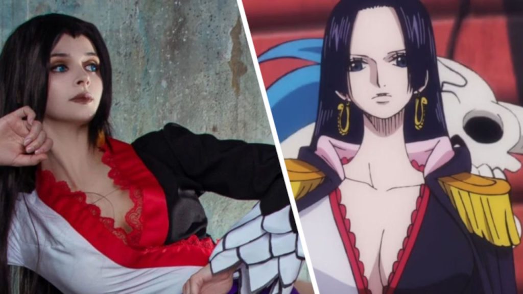 One Piece: Modelo rusa asombra con cosplay de Boa Hancock