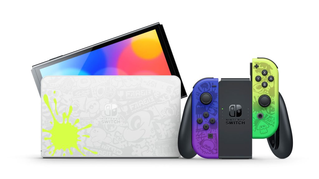 Nintendo anuncia Switch OLED de Splatoon 3