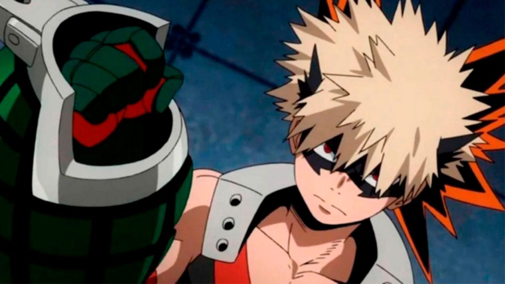 El quirk de Bakugo en My Hero Academia es muy conocido