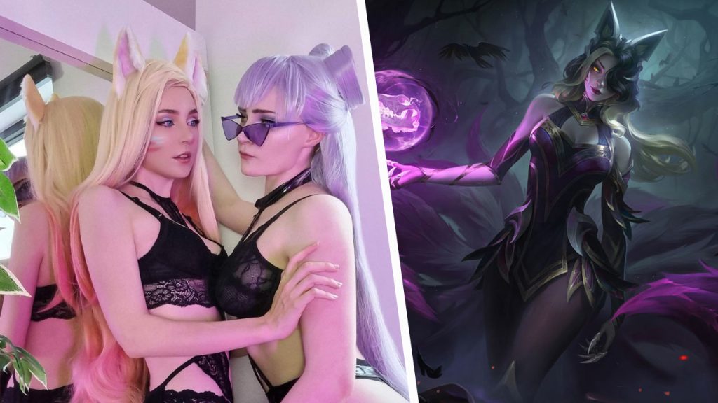 Este cosplay de Evelynn y Ahri te hará subir a diamante