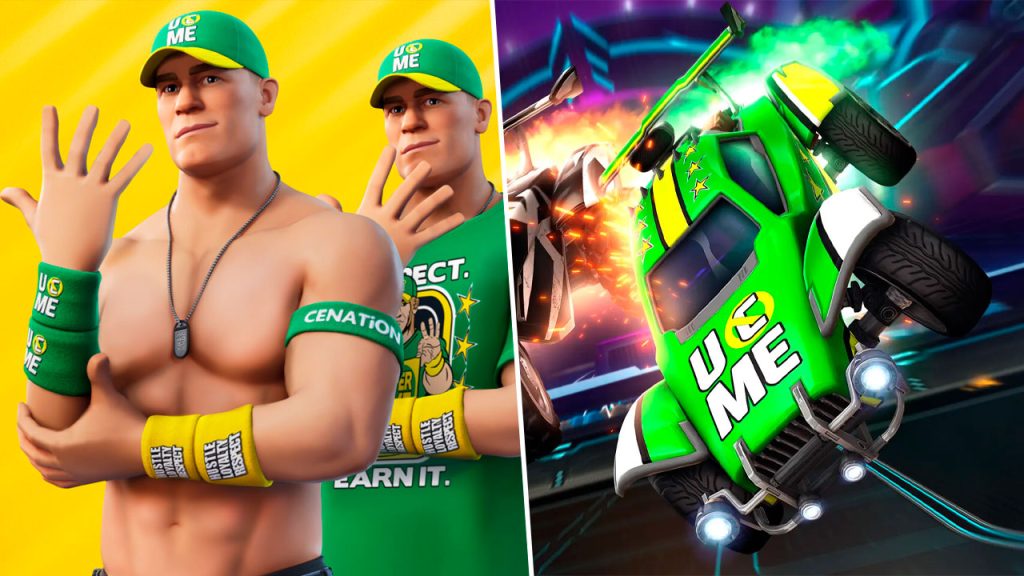 Fortnite John Cena Rocket League