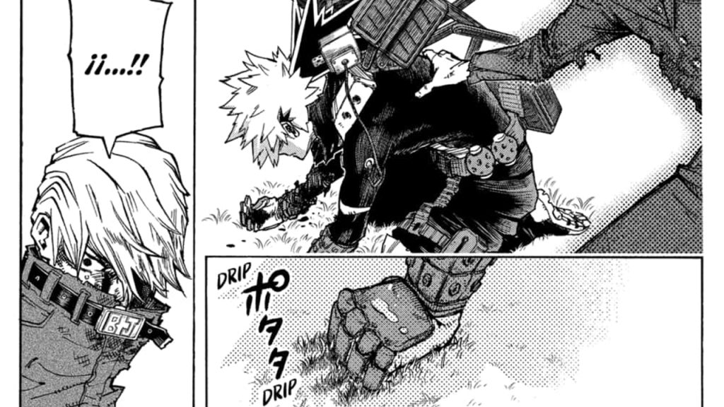 Bakugo parece despertar un nuevo poder.