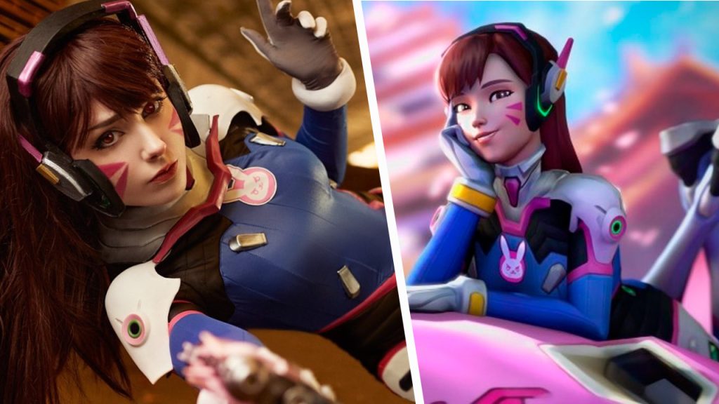 Overwatch inspiró un cosplay de D.Va