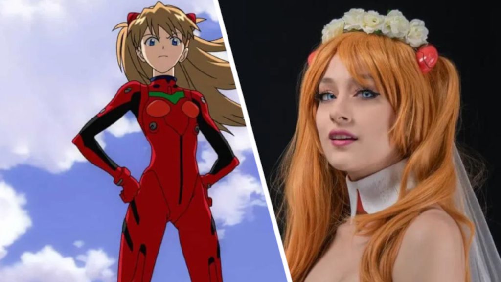 Evangelion: Boda otaku se vuelve realidad con este cosplay de novia de Asuka