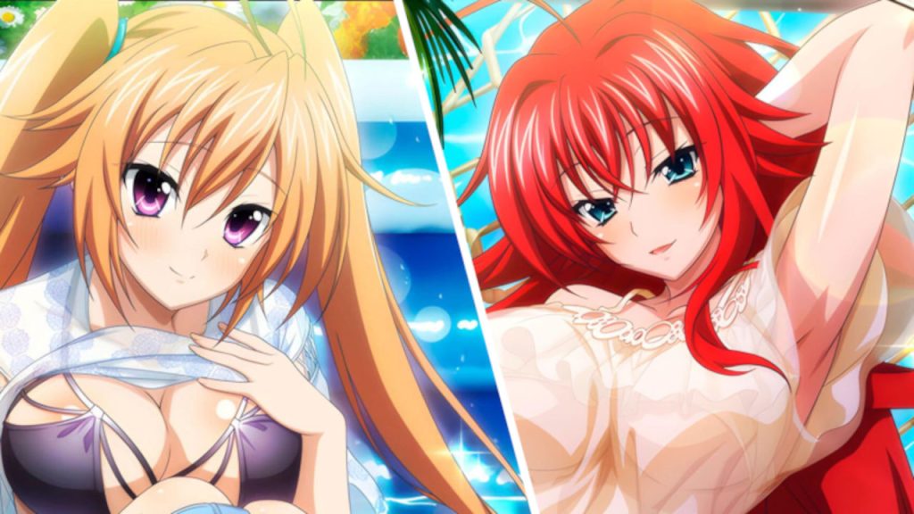 High School DxD renueva su evento de lencería