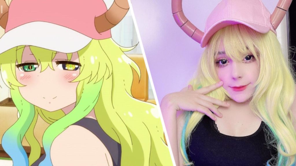 Kobayashi-san Chi no Maid Dragon: Lucoa luce casual en este bonito cosplay
