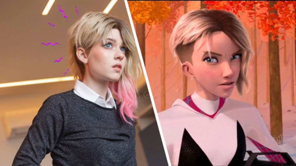 Spider-Gwen está lista para volver a clase con este cosplay casual