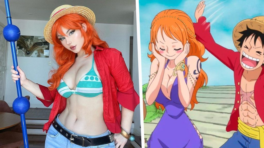 Fe Galvao nos da un cosplay de Luffy