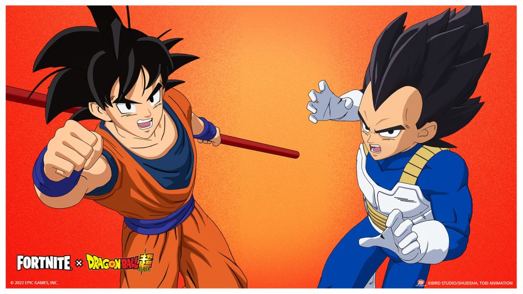 Dragon Ball x Fortnite Goku y Vegeta