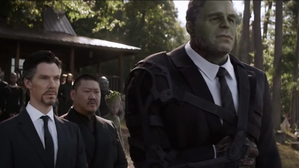 ¿Dónde estaba Hulk en la muerte de Tony Stark?
