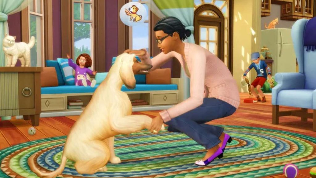 los sims 4 perros y gatos