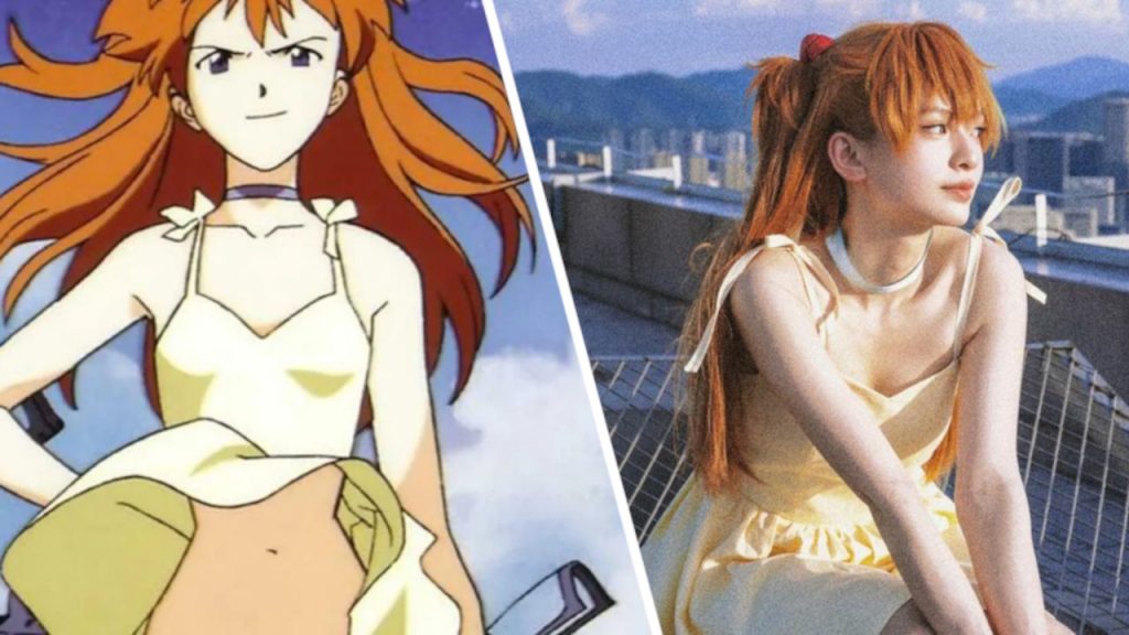 Evangelion: Asuka deja el EVA y usa su icónico vestido con este cosplay