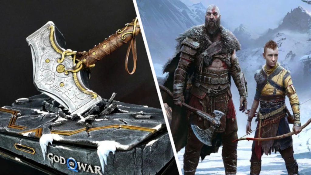 Tu PS5 ahora sí se verá next gen con estos skins de God of War: Ragnarok