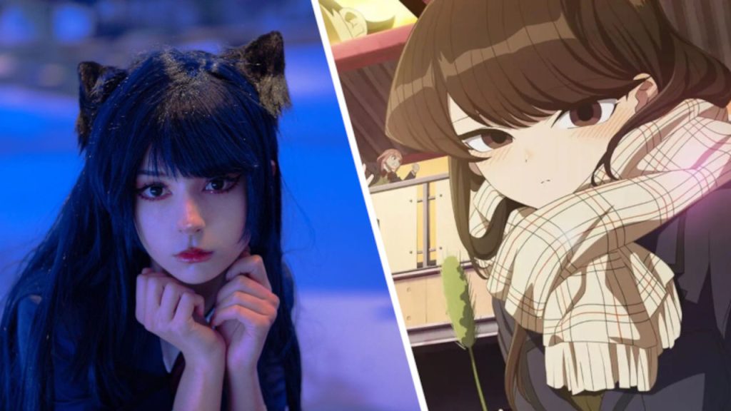 Komi san vuelve de las vacaciones de verano con este coqueto cosplay