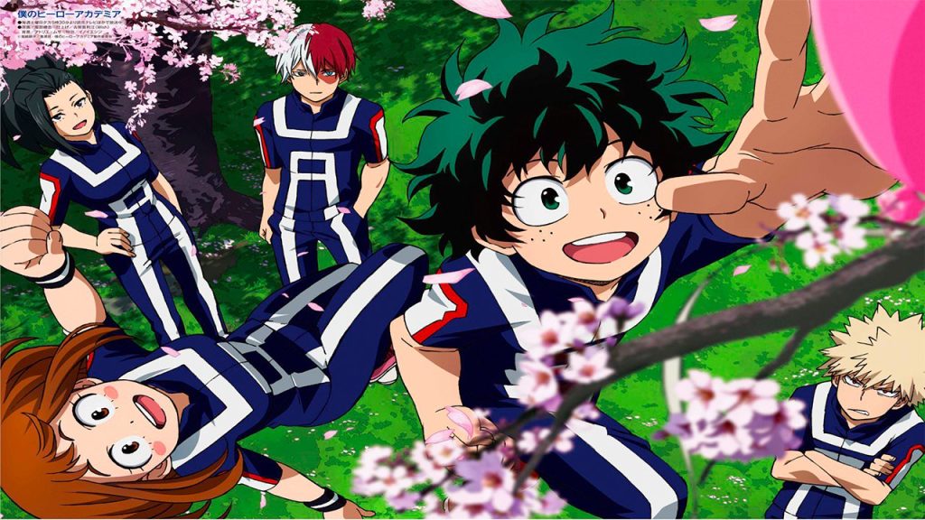 Artista crea ilustración tierna de My Hero Academia