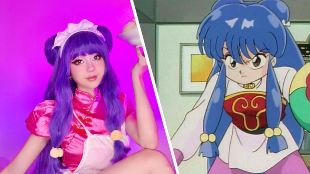 Ranma: Shampoo no quiere pelea, solo darte estos bollos chinos con este cosplay