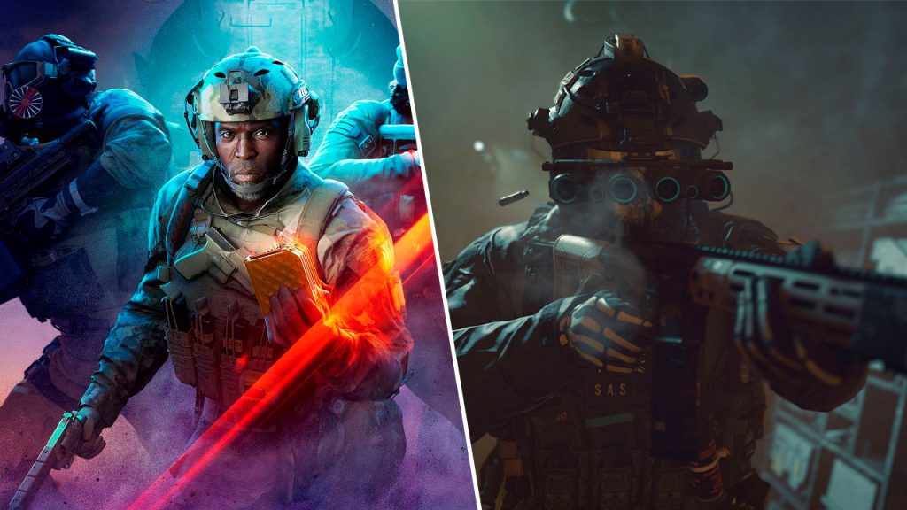 Batttlefield 2042 contra Call of Duty